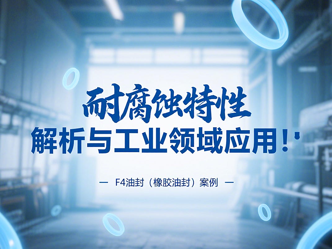 耐腐蝕的?F4油封（橡膠油封）的特性解析與工業(yè)領(lǐng)域應(yīng)用！?