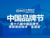 東晟密封件閃耀2024第十八屆中國品牌節(jié)，榮獲密封技術(shù)“金譜獎”