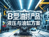 B型四氟油封產(chǎn)品解決方案丨高動態(tài)密封在液壓設備與標準油缸的應用！?