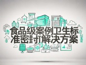 軸孔用PTFE油封密封件+食品加工設備案例丨中的高衛(wèi)生標準密封解決方案！?
